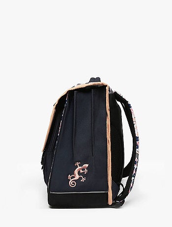 Cartable scolaire 41 cm Ligne Basic Caméléon. Intérieur 3 compartiments - CM1/CM2