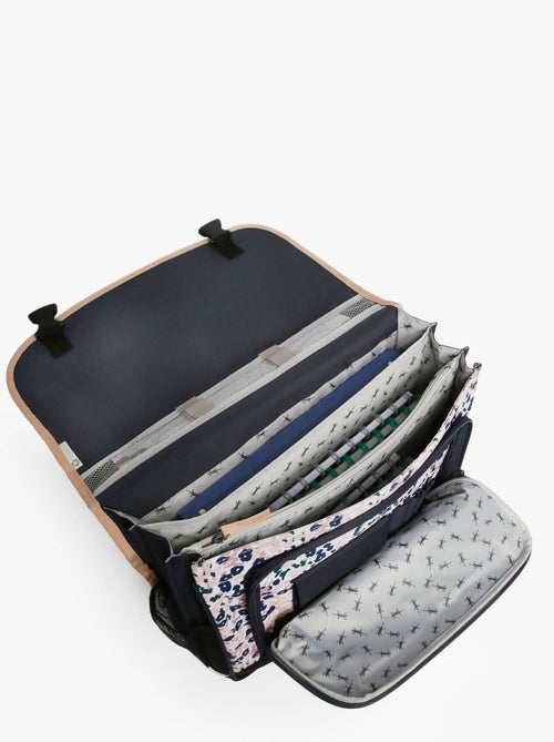 Cartable scolaire 41 cm Ligne Basic Caméléon. Intérieur 3 compartiments - CM1/CM2 - Kiabi