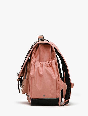 Cartable scolaire 41cm Caméléon Vintage Fantasy avec 3 compartiments - CM1/CM2