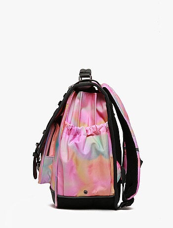 Cartable scolaire 41cm Caméléon Vintage Fantasy avec 3 compartiments - CM1/CM2