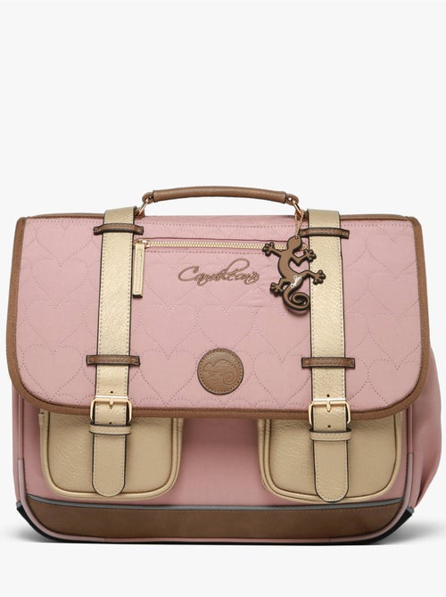 Cartable scolaire 41cm Caméléon Vintage Fantasy avec 3 compartiments - CM1/CM2 - Kiabi Cartable scolaire 41cm Caméléon Vintage Fantasy avec 3 compartiments - CM1/CM2 - Kiabi