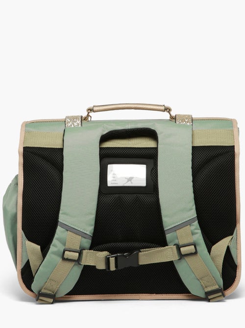 Cartable scolaire 41cm Caméléon Vintage Fantasy avec 3 compartiments - CM1/CM2 - Kiabi