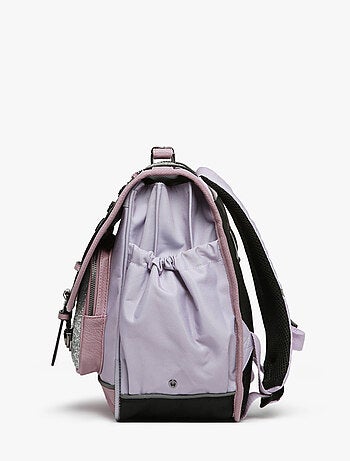 Cartable scolaire 41cm Caméléon Vintage Fantasy avec 3 compartiments - CM1/CM2