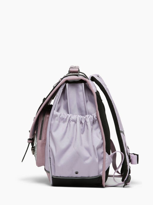 Cartable scolaire 41cm Caméléon Vintage Fantasy avec 3 compartiments - CM1/CM2 - Kiabi