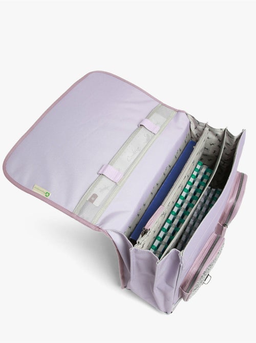 Cartable scolaire 41cm Caméléon Vintage Fantasy avec 3 compartiments - CM1/CM2 - Kiabi