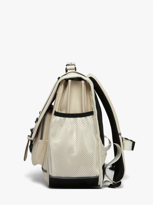 Cartable scolaire 41cm Caméléon Vintage North avec 3 compartiments - CM1/CM2 - Kiabi