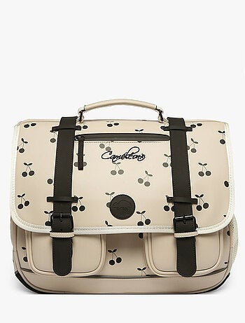 Cartable scolaire 41cm Caméléon Vintage North avec 3 compartiments - CM1/CM2