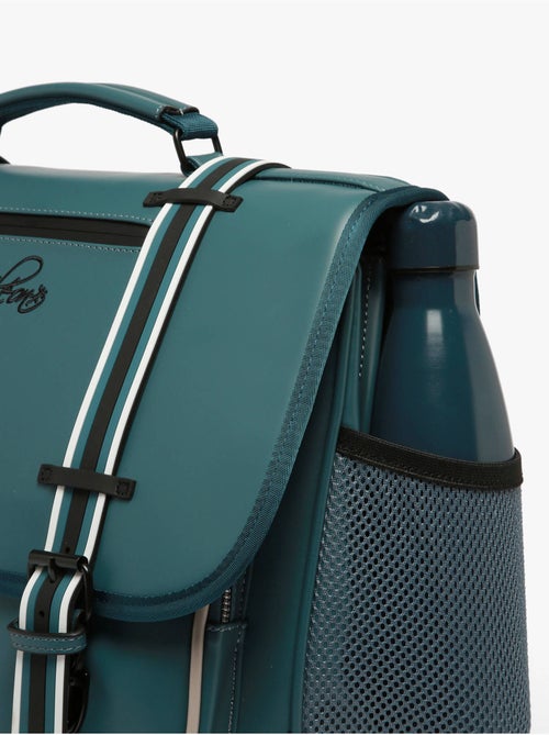 Cartable scolaire 41cm Caméléon Vintage North avec 3 compartiments - CM1/CM2 - Kiabi