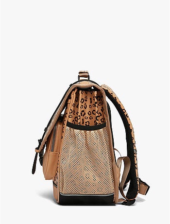 Cartable scolaire 41cm Caméléon Vintage North avec 3 compartiments - CM1/CM2
