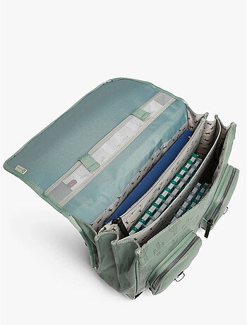 Cartable scolaire 41cm Caméléon Vintage North avec 3 compartiments - CM1/CM2