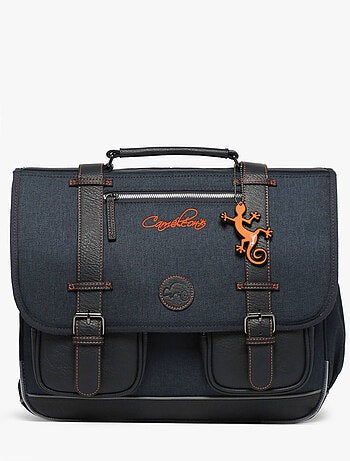 Cartable scolaire 41cm Caméléon Vintage Urban avec 3 compartiments - CM1/CM2