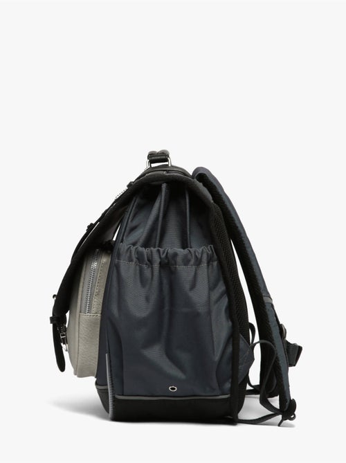 Cartable scolaire 41cm Caméléon Vintage Urban avec 3 compartiments - CM1/CM2 - Kiabi
