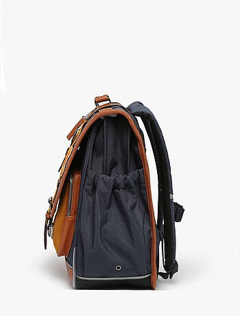 Cartable scolaire 41cm Caméléon Vintage Urban avec 3 compartiments - CM1/CM2
