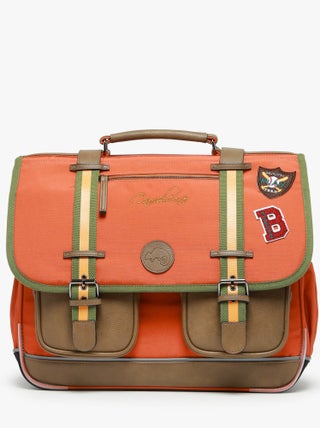 Cartable scolaire 41cm Caméléon Vintage Urban avec 3 compartiments - CM1/CM2