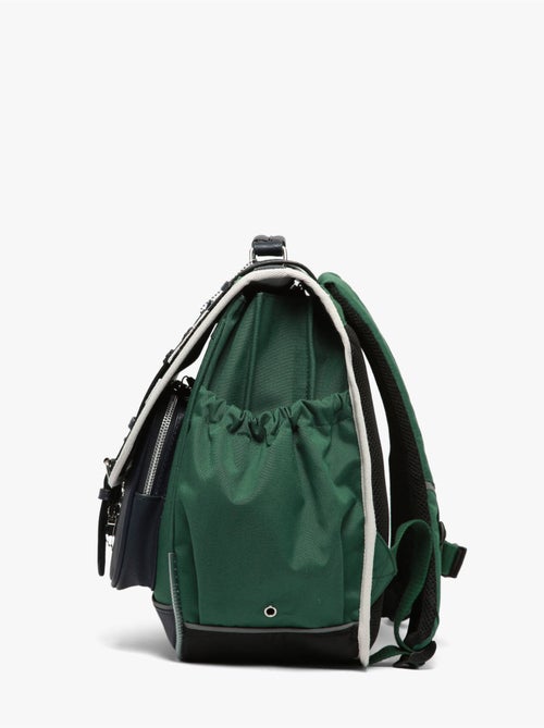Cartable scolaire 41cm Caméléon Vintage Urban avec 3 compartiments - CM1/CM2 - Kiabi