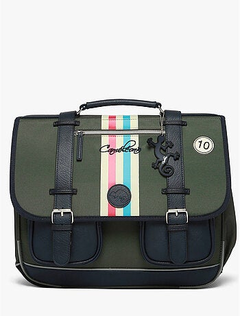 Cartable scolaire 41cm Caméléon Vintage Urban avec 3 compartiments - CM1/CM2