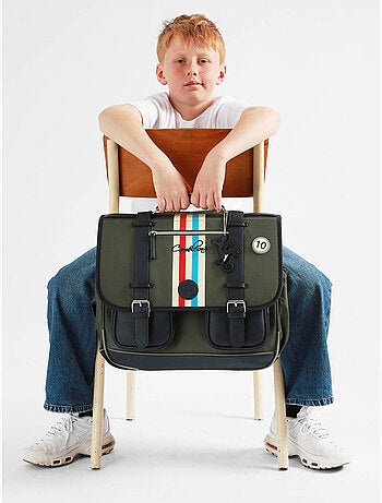 Cartable scolaire 41cm Caméléon Vintage Urban avec 3 compartiments - CM1/CM2