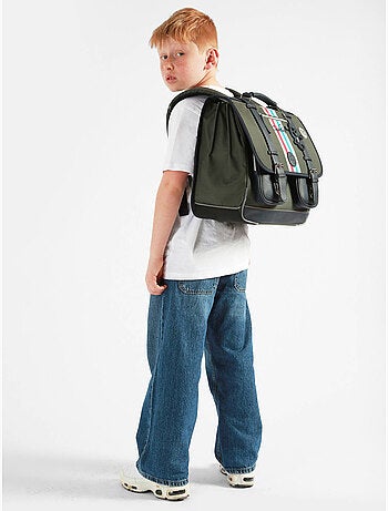 Cartable scolaire 41cm Caméléon Vintage Urban avec 3 compartiments - CM1/CM2