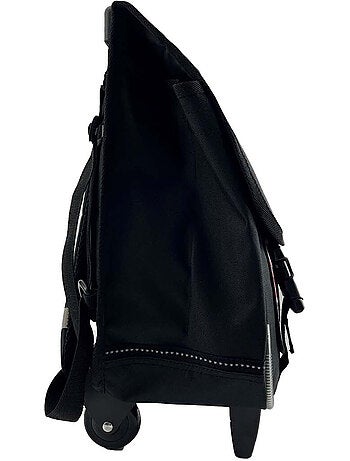 Cartable scolaire à roulettes garçon Avengers 38 cm noir 2 compartiments