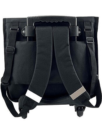 Cartable scolaire à roulettes garçon Avengers 38 cm noir 2 compartiments