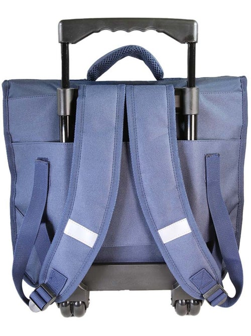 Cartable scolaire à roulettes garçon Dragons 38 cm bleu 2 compartiments - Kiabi Cartable scolaire à roulettes garçon Dragons 38 cm bleu 2 compartiments - Kiabi