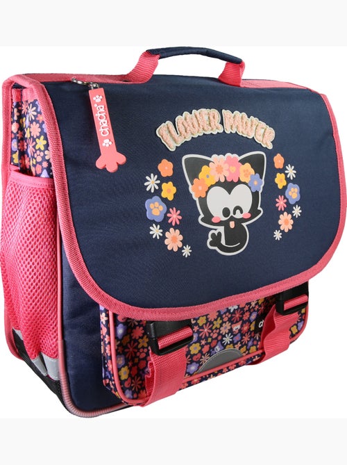Cartable scolaire fille 36 cm 1 compartiment CHACHA bleu rose - Kiabi Cartable scolaire fille 36 cm 1 compartiment CHACHA bleu rose - Kiabi