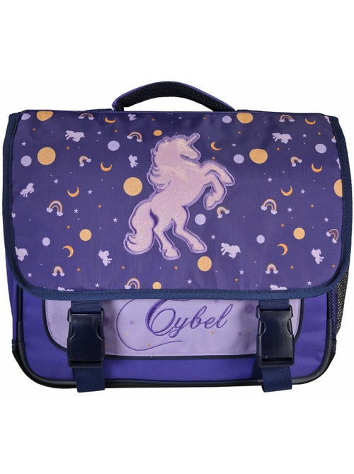 Cartable scolaire fille Cybel Licorne 38 cm violet 2 compartiments - Kiabi Cartable scolaire fille Cybel Licorne 38 cm violet 2 compartiments - Kiabi