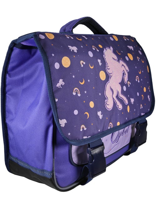 Cartable scolaire fille Cybel Licorne 38 cm violet 2 compartiments - Kiabi Cartable scolaire fille Cybel Licorne 38 cm violet 2 compartiments - Kiabi