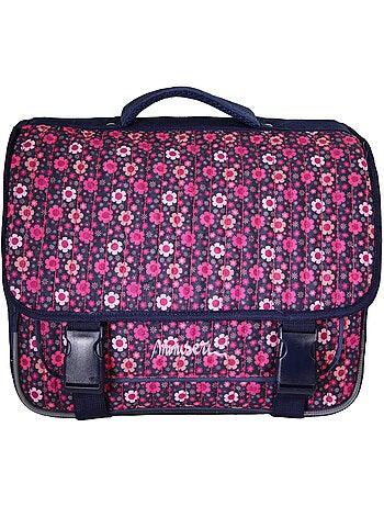 Cartable scolaire fille Miniseri 38 cm violet 2 compartiments