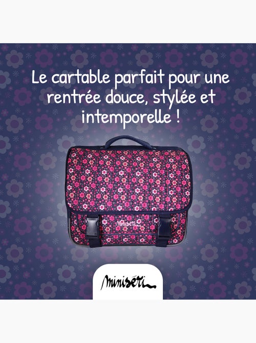 Cartable scolaire fille Miniseri 38 cm violet 2 compartiments - Kiabi Cartable scolaire fille Miniseri 38 cm violet 2 compartiments - Kiabi