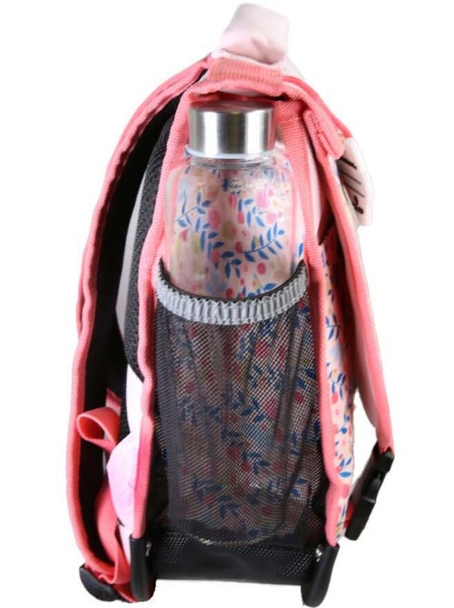Cartable scolaire fille POL FOX HAPPY BLUSH 38 cm réversible 2 compartiments rose motif fleur - Kiabi Cartable scolaire fille POL FOX HAPPY BLUSH 38 cm réversible 2 compartiments rose motif fleur - Kiabi