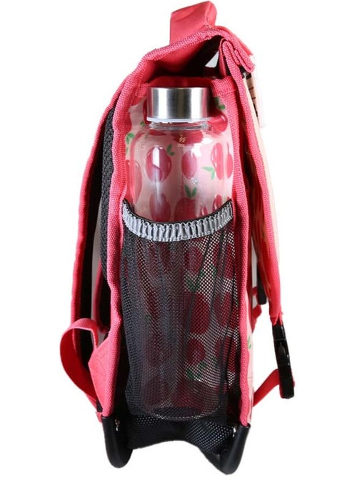 Cartable scolaire fille POL FOX POMPOM 38 cm réversible 2 compartiments rose et rouge motif pomme - Kiabi Cartable scolaire fille POL FOX POMPOM 38 cm réversible 2 compartiments rose et rouge motif pomme - Kiabi