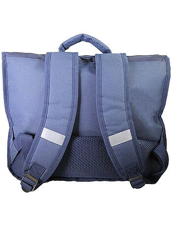 Cartable scolaire garçon Dragons 38 cm bleu 2 compartiments