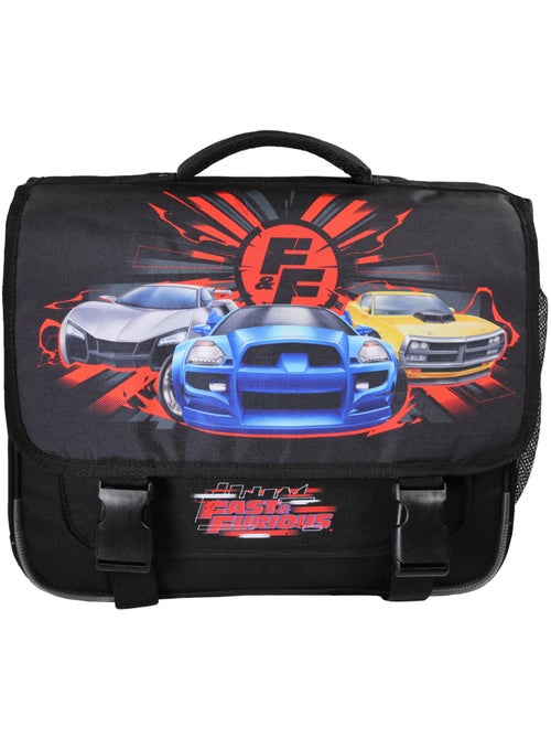 Cartable scolaire garçon Fast & Furious 38 cm noir 2 compartiments - Kiabi Cartable scolaire garçon Fast & Furious 38 cm noir 2 compartiments - Kiabi