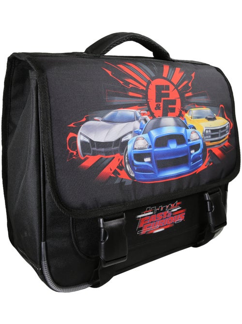Cartable scolaire garçon Fast & Furious 38 cm noir 2 compartiments - Kiabi Cartable scolaire garçon Fast & Furious 38 cm noir 2 compartiments - Kiabi