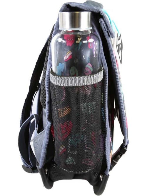 Cartable scolaire garçon POL FOX STREET ART 38 cm réversible 2 compartiments gris motifs graffiti - Kiabi Cartable scolaire garçon POL FOX STREET ART 38 cm réversible 2 compartiments gris motifs graffiti - Kiabi