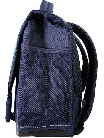 Cartable scolaire garçon Stitch 38 cm – 2 compartiments – Bleu