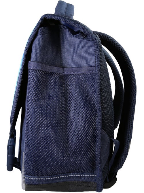 Cartable scolaire garçon Stitch 38 cm – 2 compartiments – Bleu - Kiabi