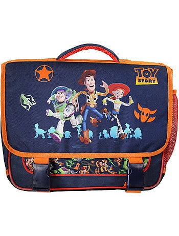Cartable scolaire garçon Toy Story 38 cm bleu 2 compartiments