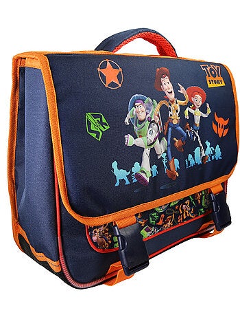 Cartable scolaire garçon Toy Story 38 cm bleu 2 compartiments