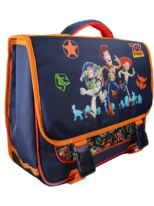 Cartable scolaire garçon Toy Story 38 cm bleu 2 compartiments - Kiabi