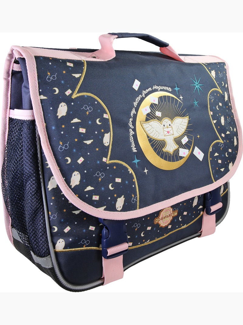 Cartable scolaire Harry Potter 38 cm primaire bleu et rose 2 compartiments Multicolore - Kiabi