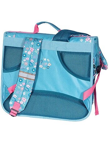 Cartable scolaire KIP 38 cm bandes réfléchissantes poches zippées