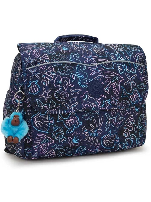 Cartable scolaire Kipling Codie M 'Disco Fish' 38 cm – format A4 - Kiabi Cartable scolaire Kipling Codie M 'Disco Fish' 38 cm – format A4 - Kiabi