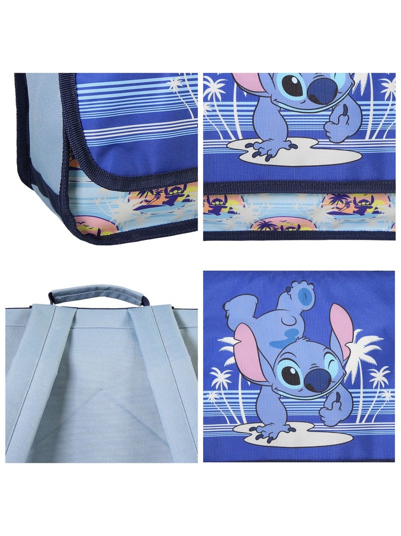 Cartable Scolaire Maternelle 32 cm -Stitch - 1 Compartiment - Bagtrotter Bleu - Kiabi