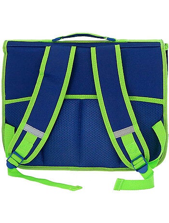 Cartable scolaire Minecraft Creeper boom polyester