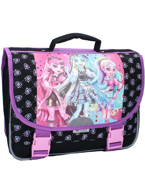 Cartable Scolaire Monster High Feeling avec 2 compartiments 38 CM - Kiabi