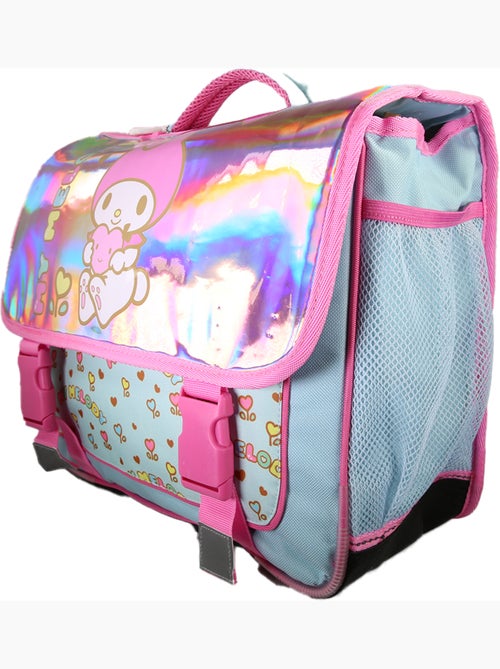 Cartable scolaire My Melody Birdy 38 cm effet holographique rose et bleu 2 compartiments - Kiabi Cartable scolaire My Melody Birdy 38 cm effet holographique rose et bleu 2 compartiments - Kiabi
