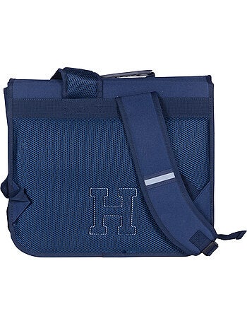 Cartable scolaire primaire 38 cm 2 compartiments HARVARD UNIVERSITY bleu marine