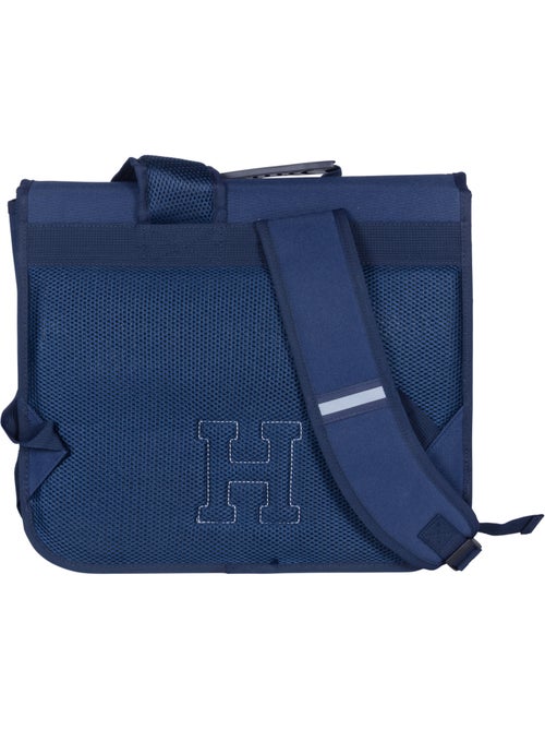 Cartable scolaire primaire 38 cm 2 compartiments HARVARD UNIVERSITY bleu marine - Kiabi
